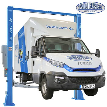 Tvåpelarlyft 6 t Fritt golv Heavy Line