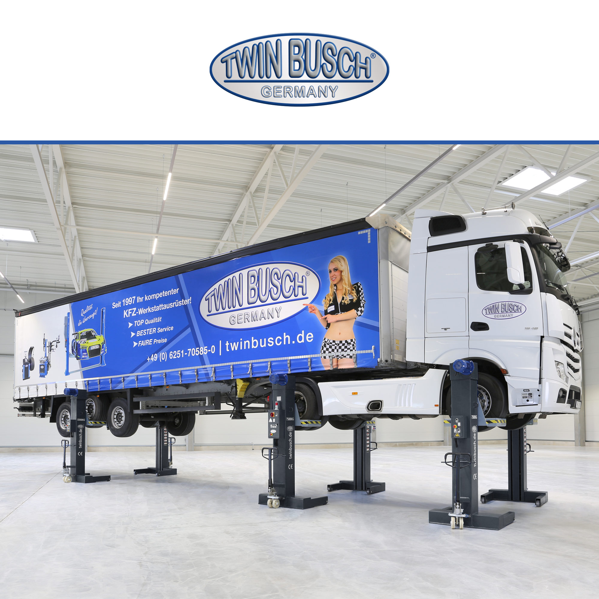 Lastbilslyft 45 t - 10
