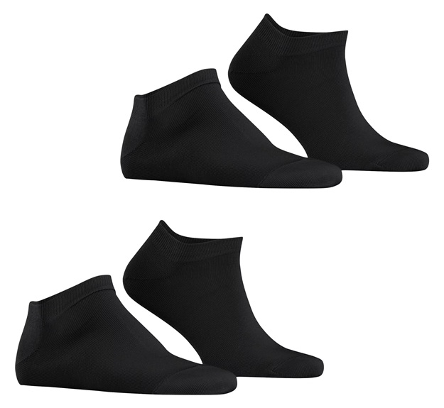 2-Pack Esprit Basic Sneaker Svart, Herr