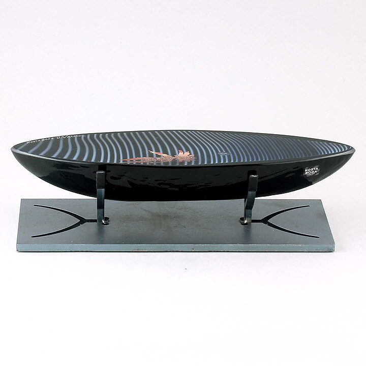 Bertil Vallien (2019) Glass Boat ”Pilgrim” (23 cm)