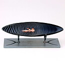 Bertil Vallien (2019) Glass Boat ”Pilgrim” (23 cm)