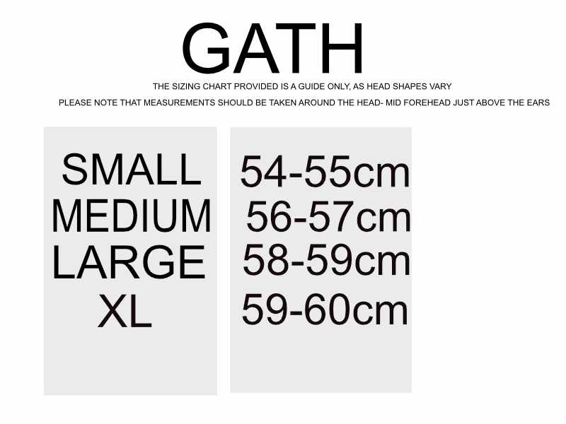 Size Guides - Gath Sports