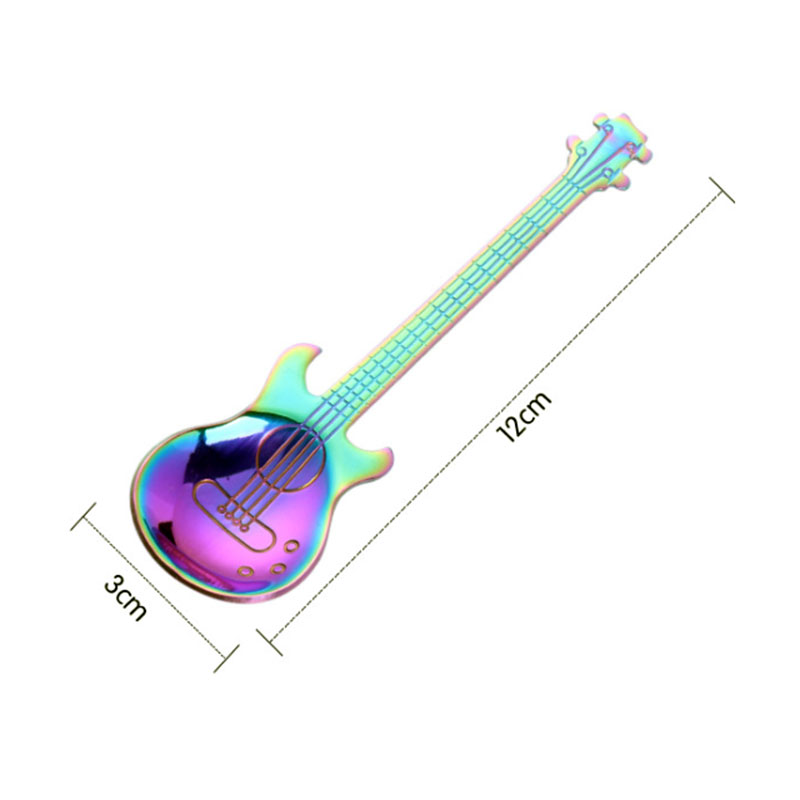 Gitarr-teskedar 3-Pack mått