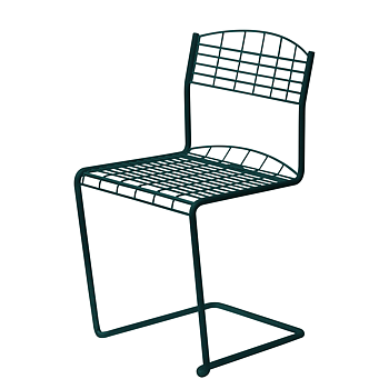 High tech stol (flera färger) - Grythyttan stålmöbler