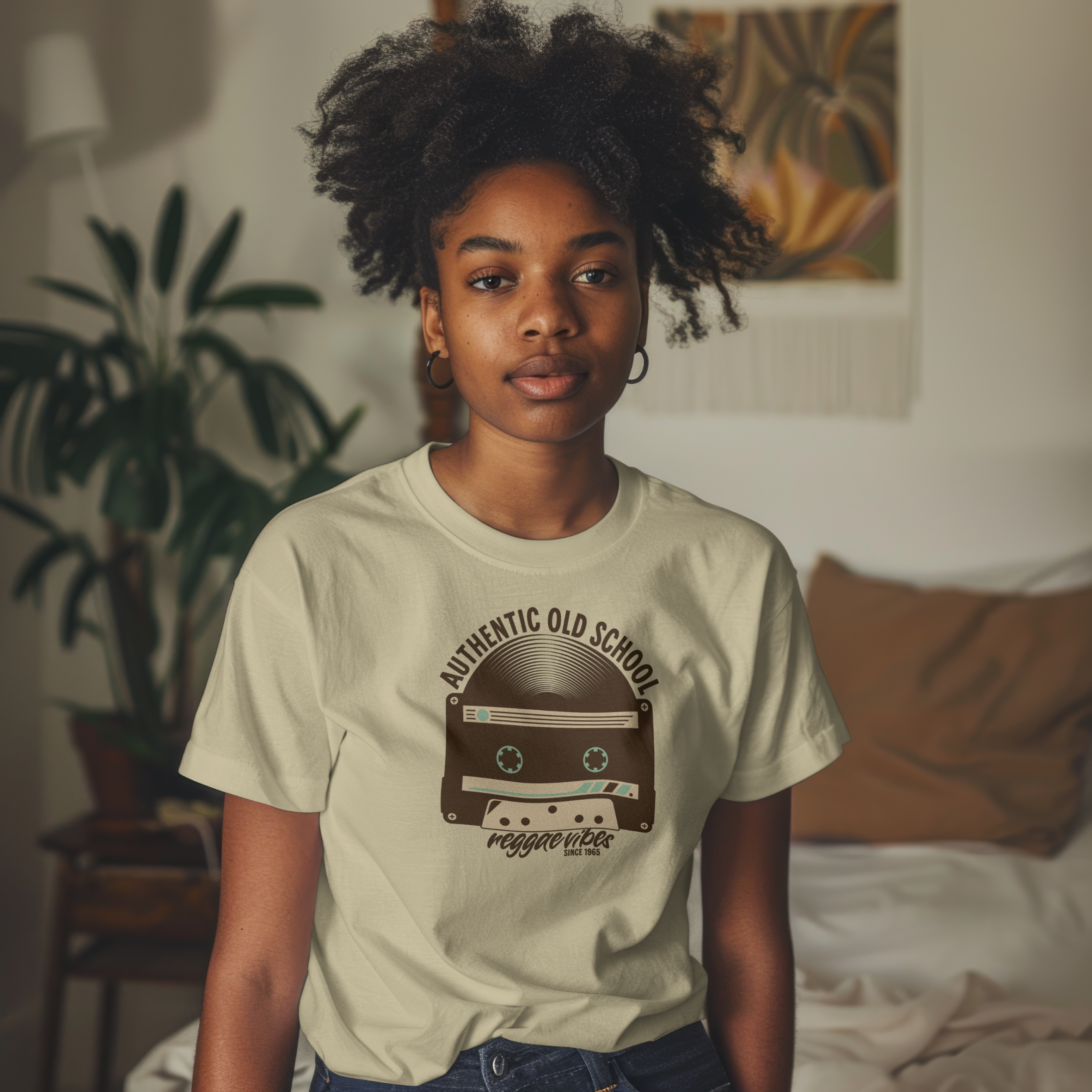 Authentic Old School T-shirt Natural