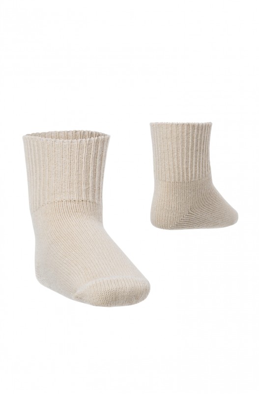 Alpacka soft strumpor barn vit