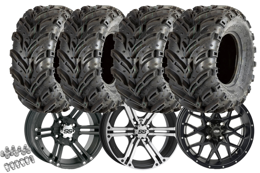 Hjulpaket Deestone Mud Crusher 28" på 12" fälg