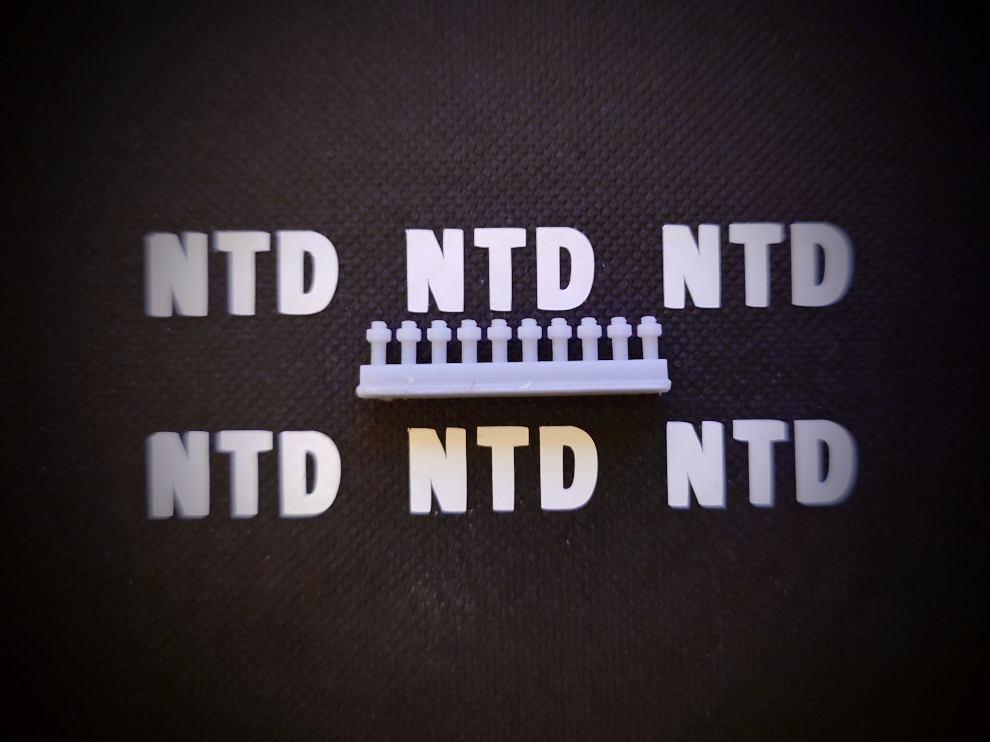 Nuts with thread to rims 