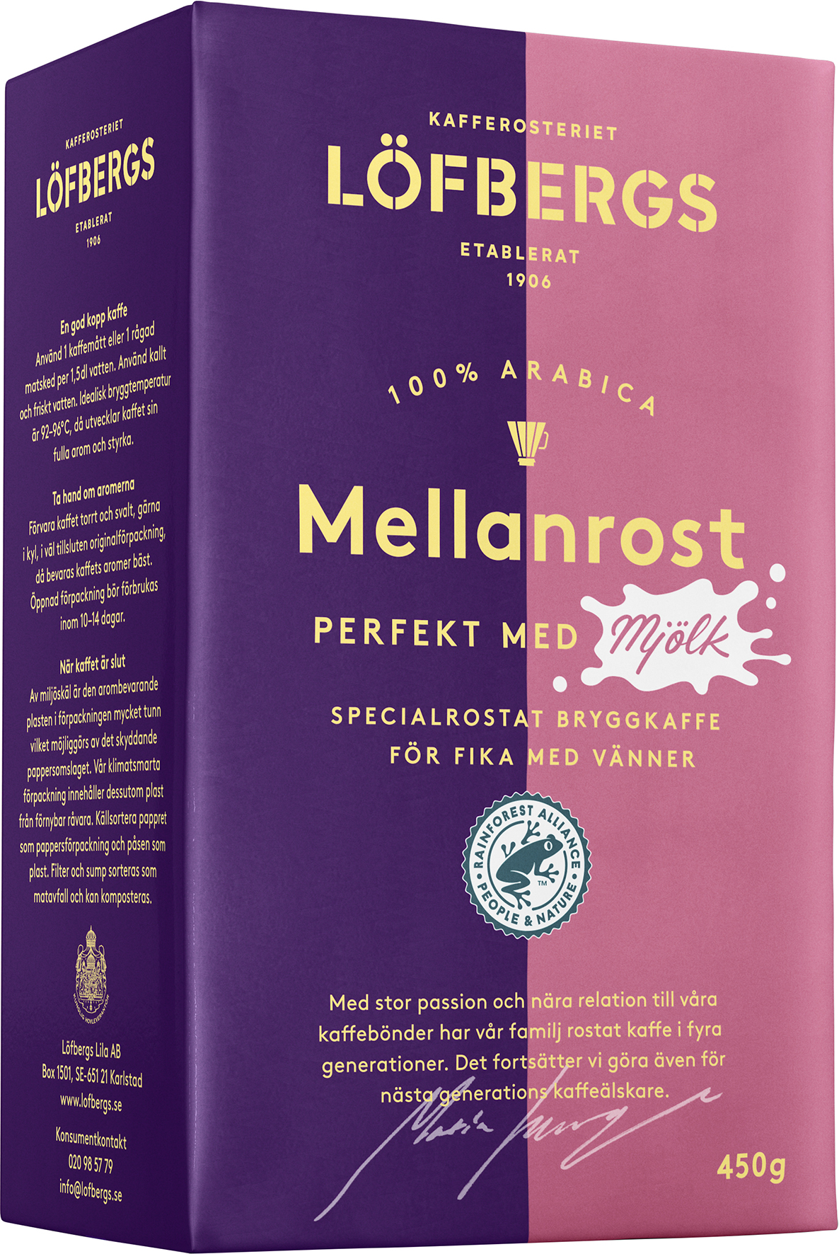 Kaffe Löfbergs Mellanrost 450g - 2
