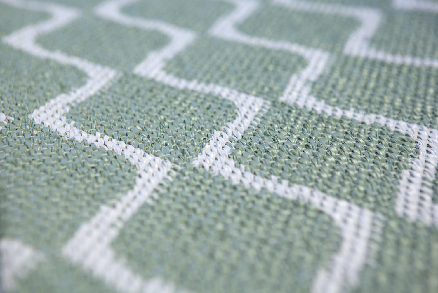 Plastmatta - Wave Green - 3