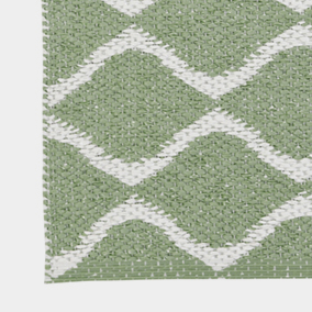 Plastmatta - Wave Green - 4
