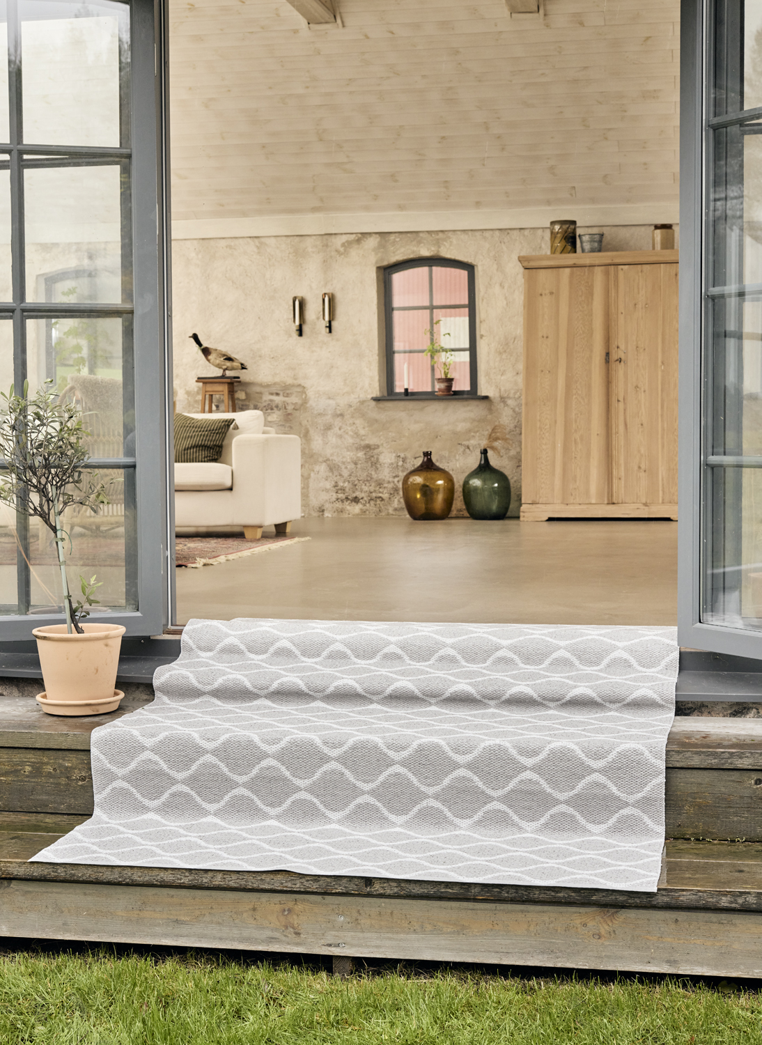 Plastmatta - Wave Grey - 3
