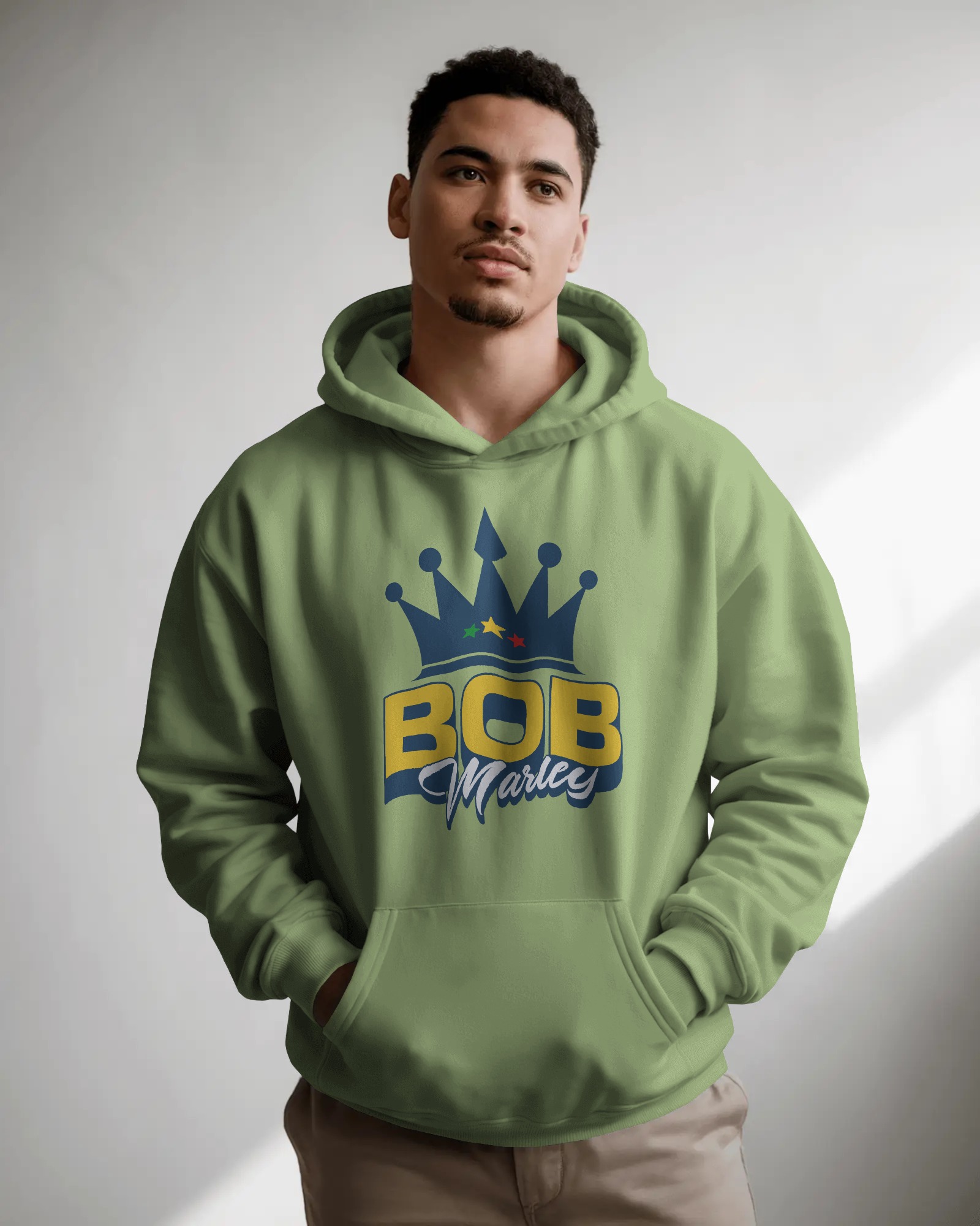 Bob Is King Hoodie Pistachio