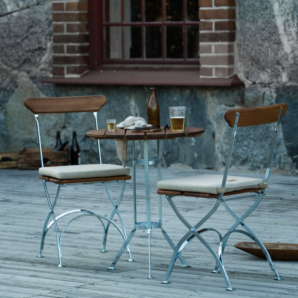  Brewery chair teak - Grythyttan stålmöbler - 2
