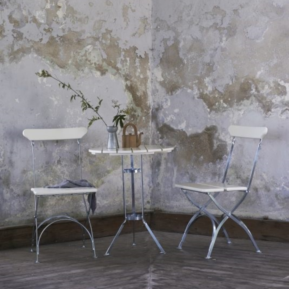  Brewery chair white - Grythyttan stålmöbler - 4