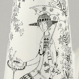 ライヤ・ウオシッキネン  Emiliaシリーズ  花瓶  Vase  (21cm)  1959年