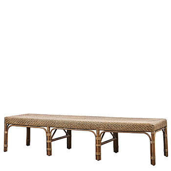 Luis rattan bench - Sika-Design