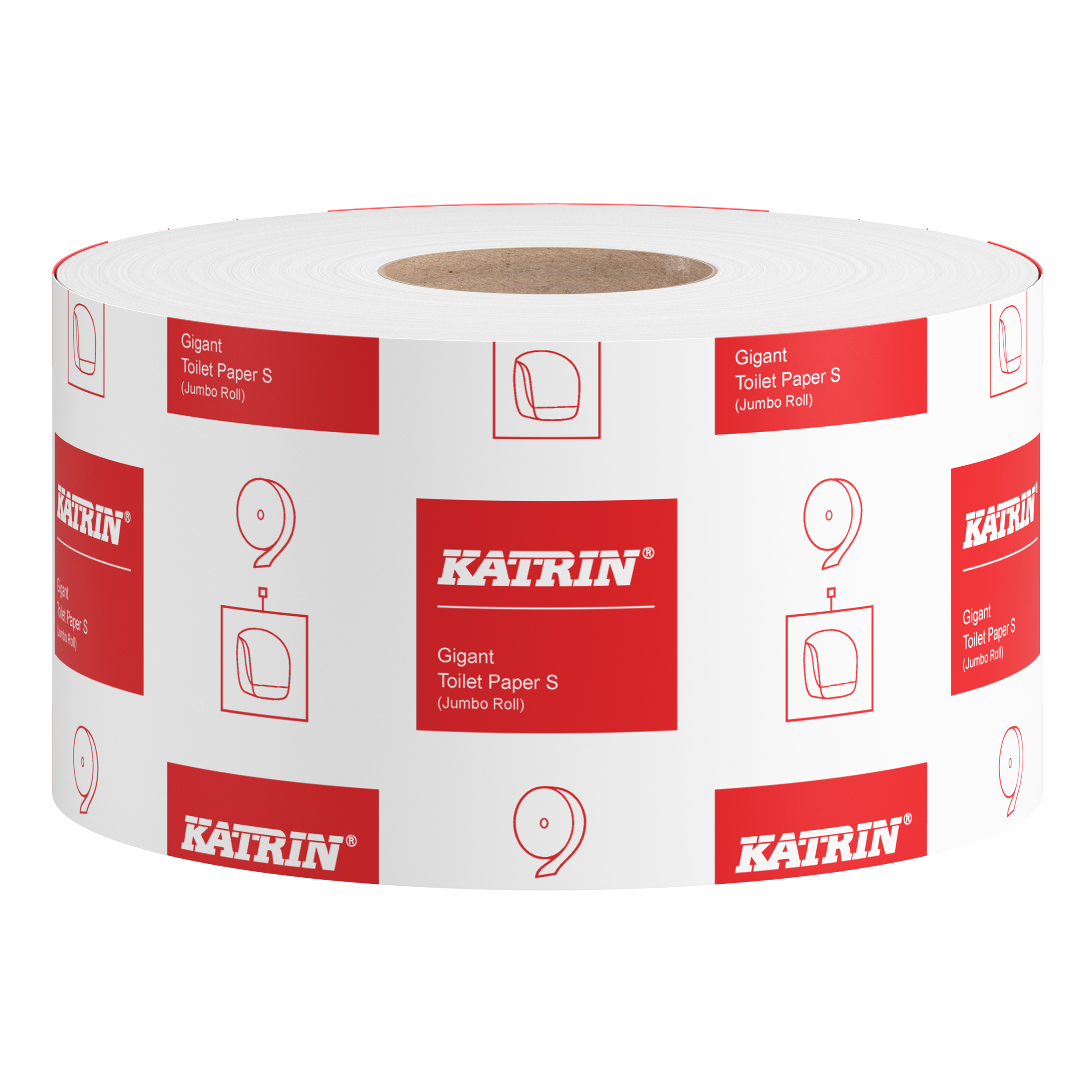 Katrin Toalettpapper Jumbo S 1-Lagers