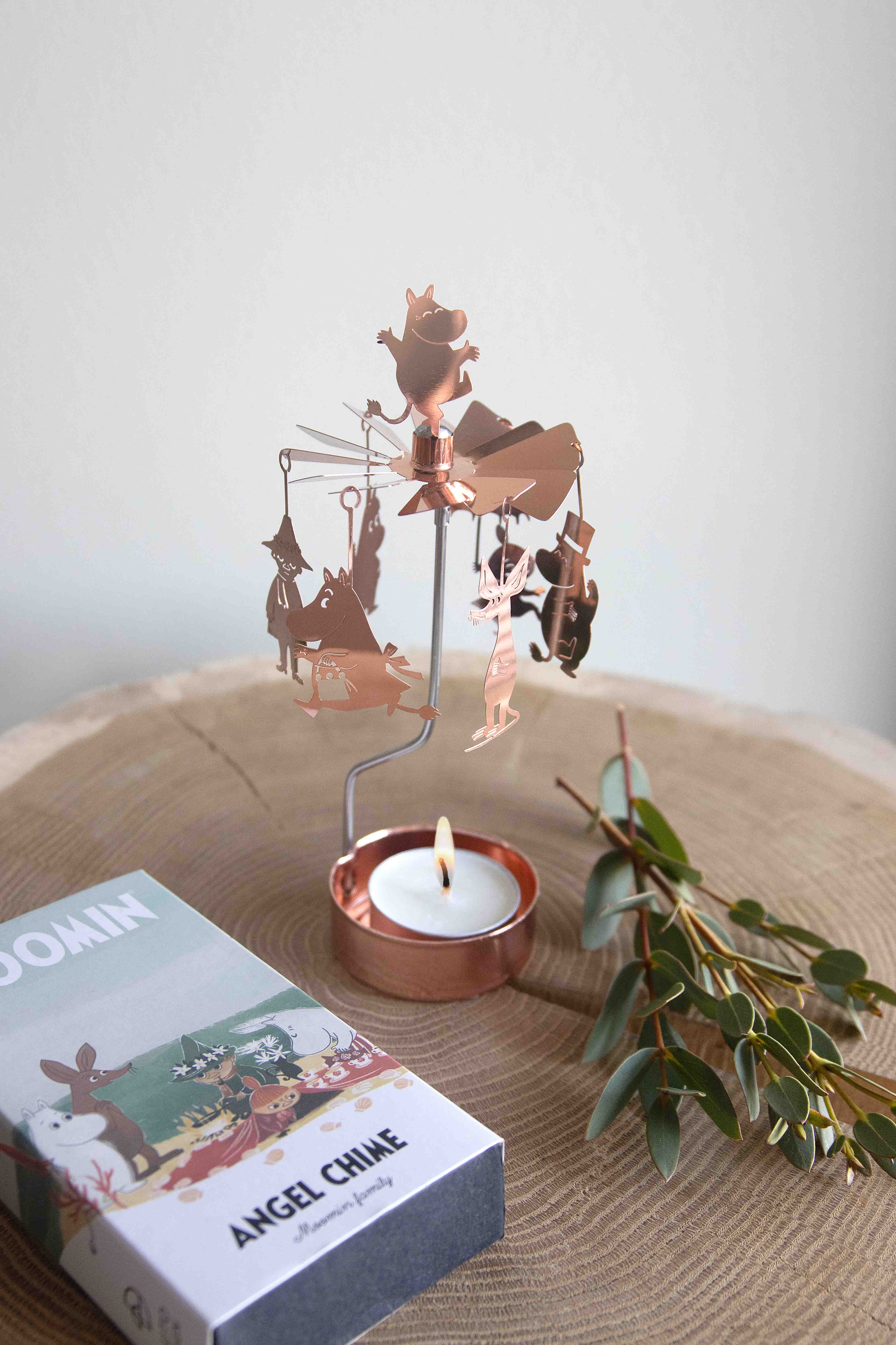 TEALIGHT SPINNER MOOMINFAM  COPPER - 2