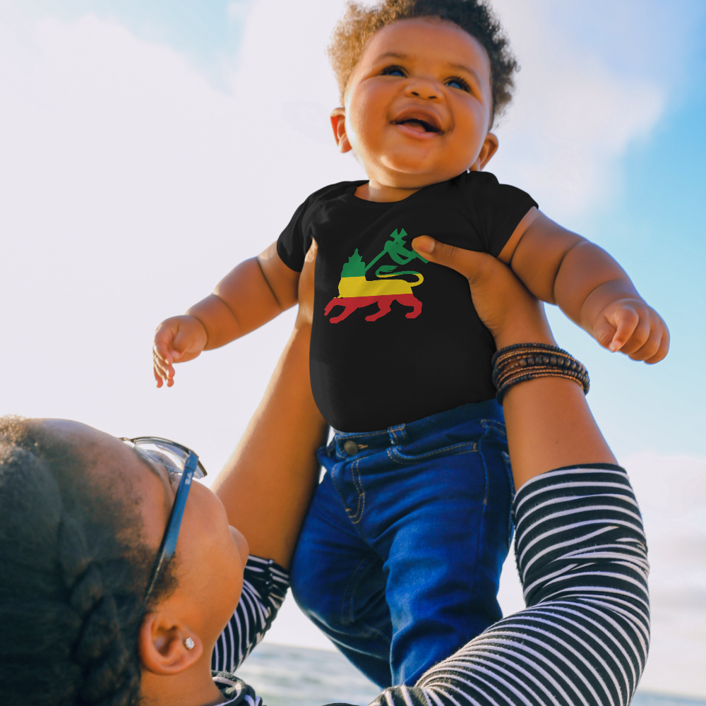 Conquering Lion  Bodysuit Black