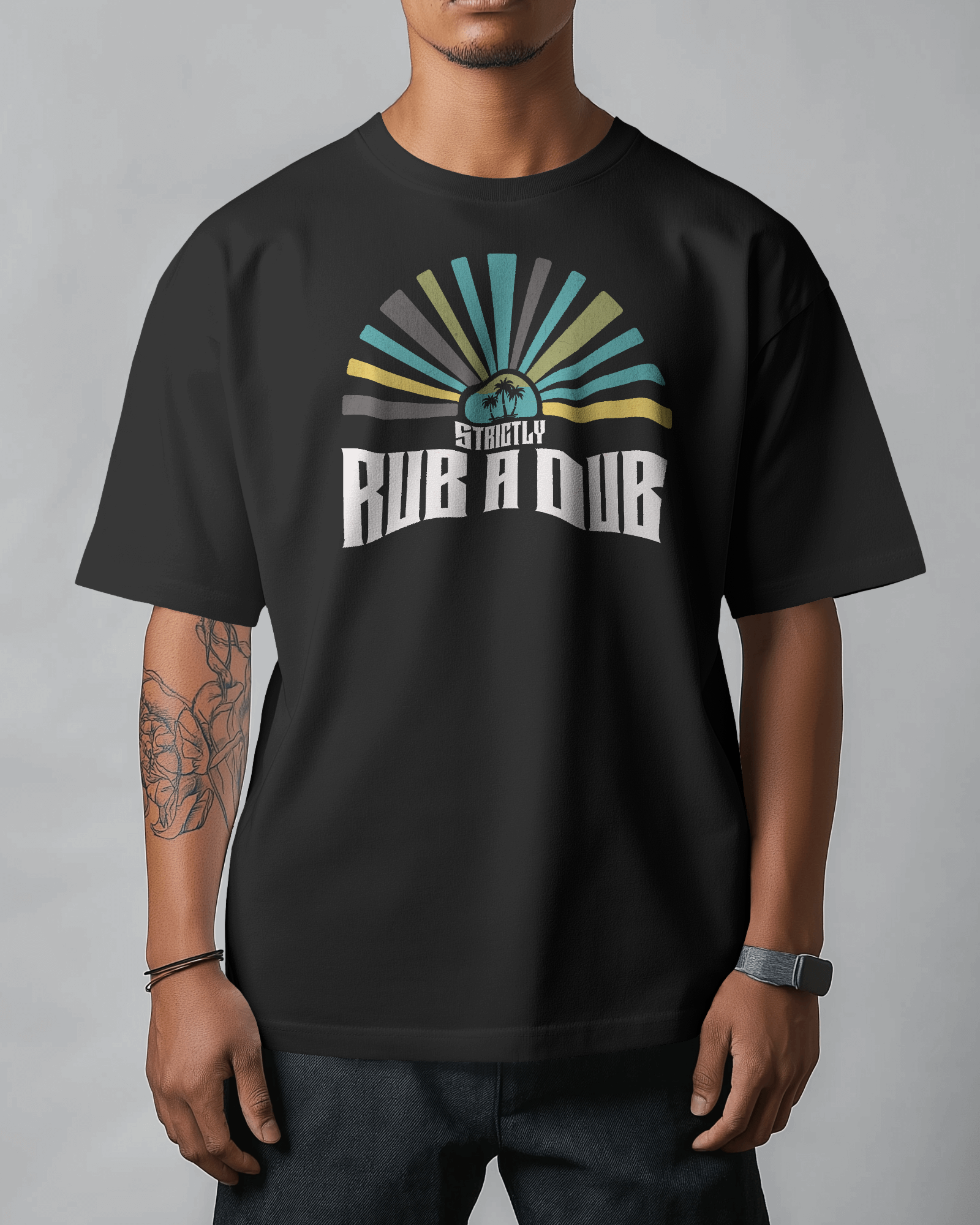 Rub A Dub T-shirt Black