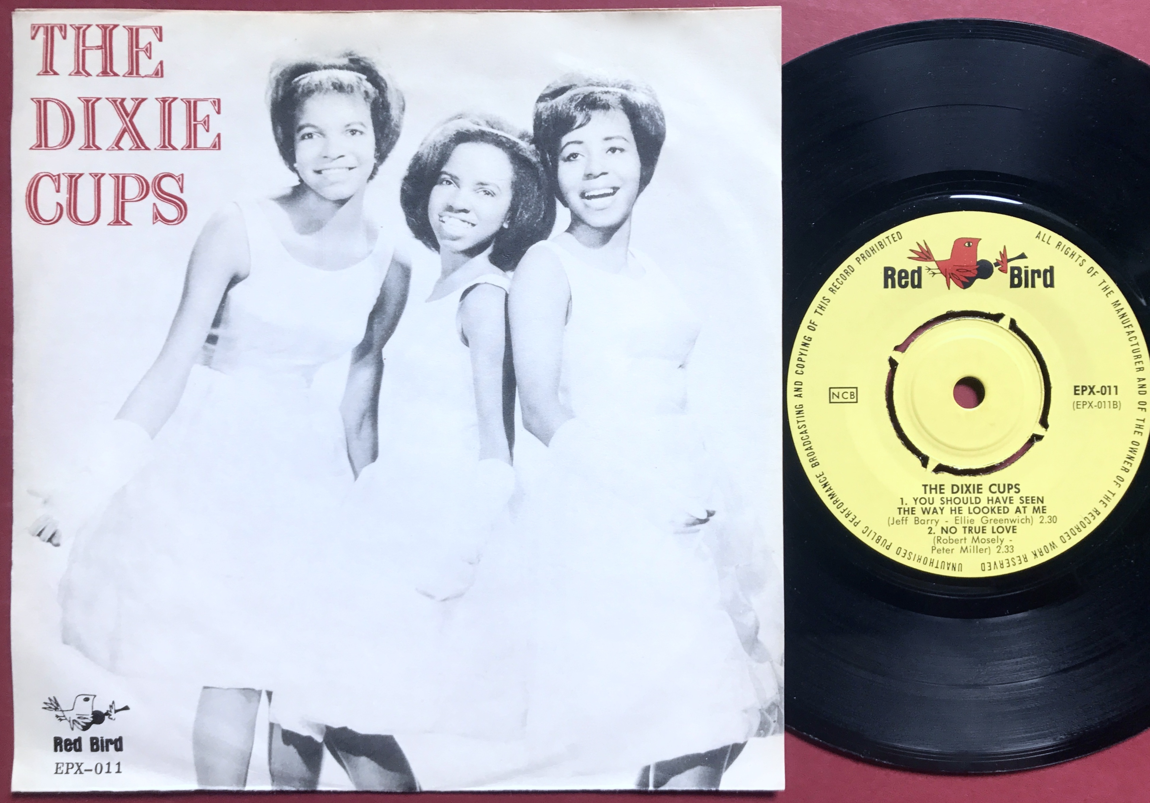DIXIE CUPS - Chapel of love Swe EP 1963 - 2