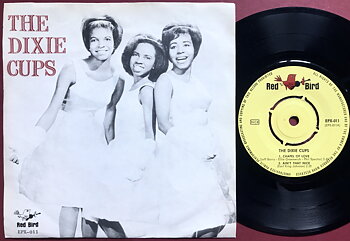 DIXIE CUPS - Chapel of love Swe EP 1963