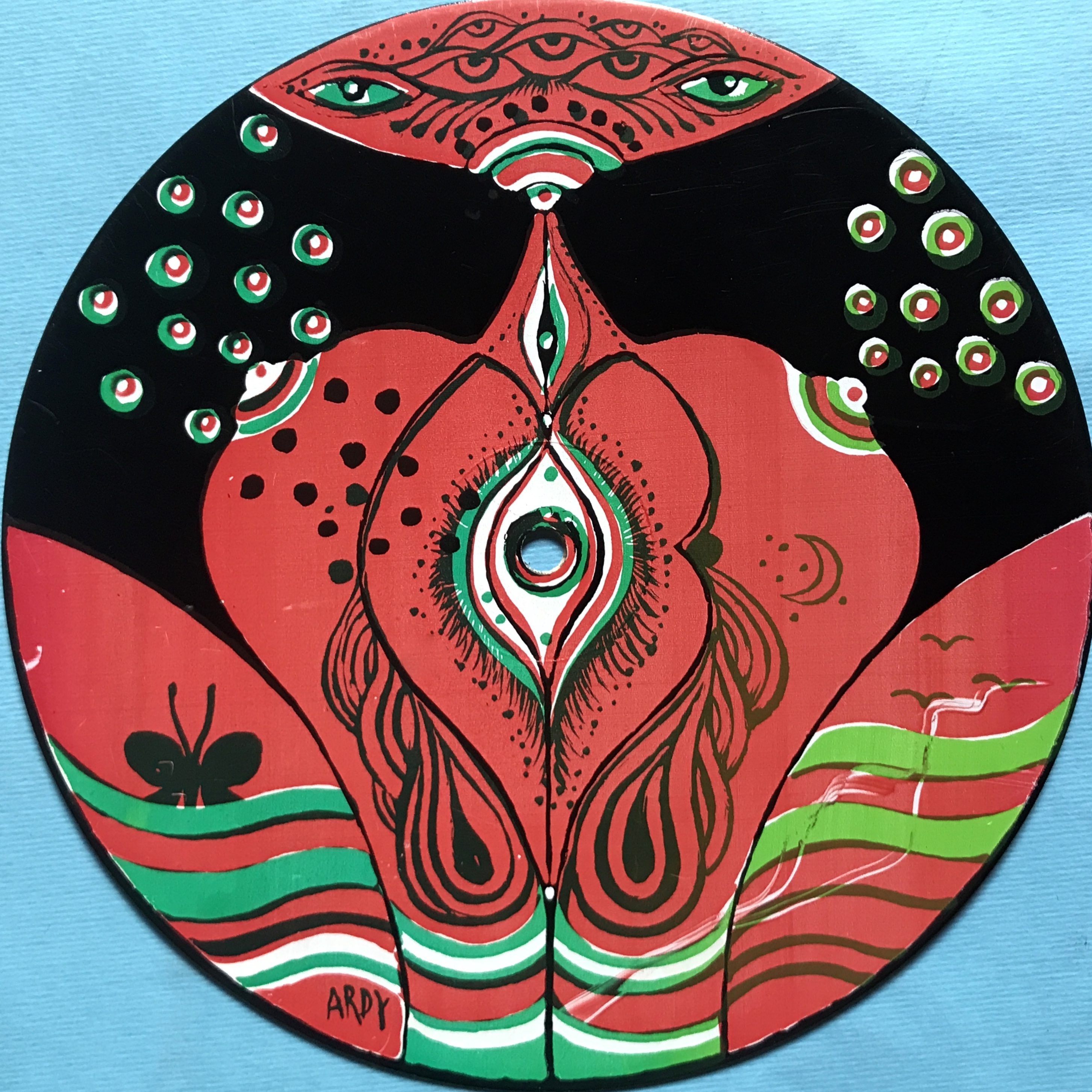 ARDY STRUWER - Pregnant Rainbows For Colourblind Dreamers Swe 45 1968