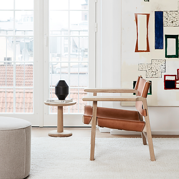 Spanska Stolen Lounge (Ek flera val) - Fredericia Furniture