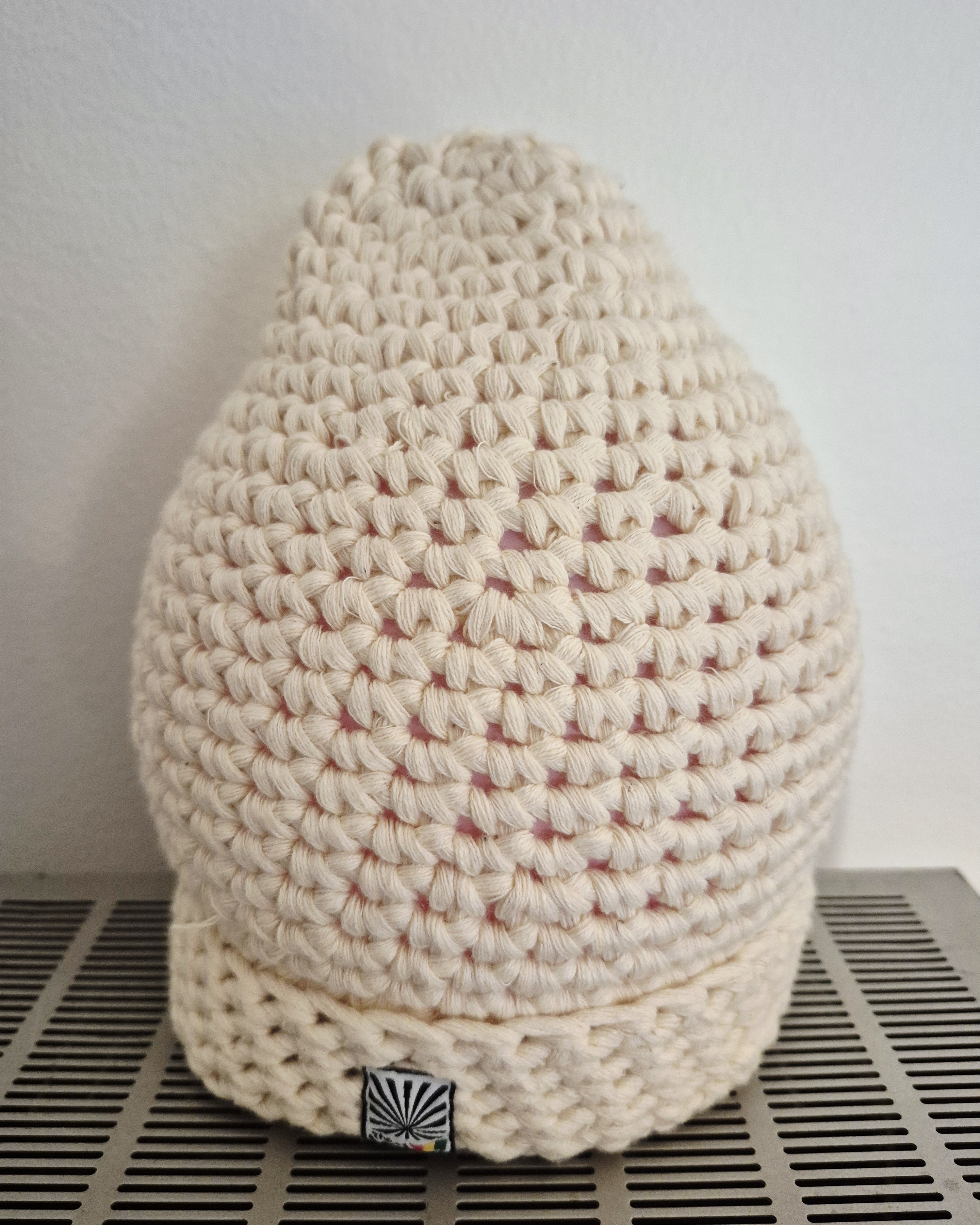 The Vibes Beanie  Off-White Medium - 3