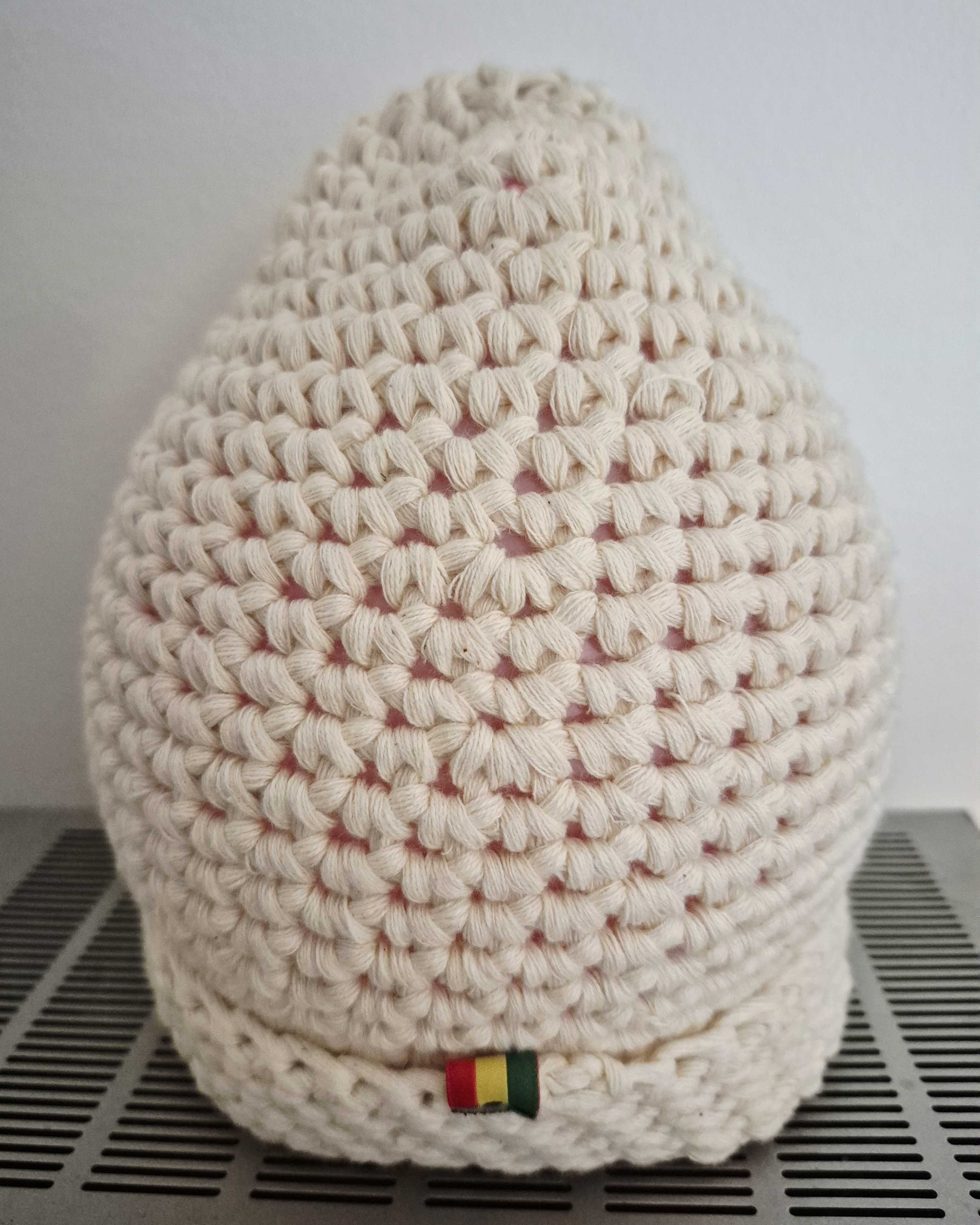 The Vibes Beanie  Off-White Medium - 4