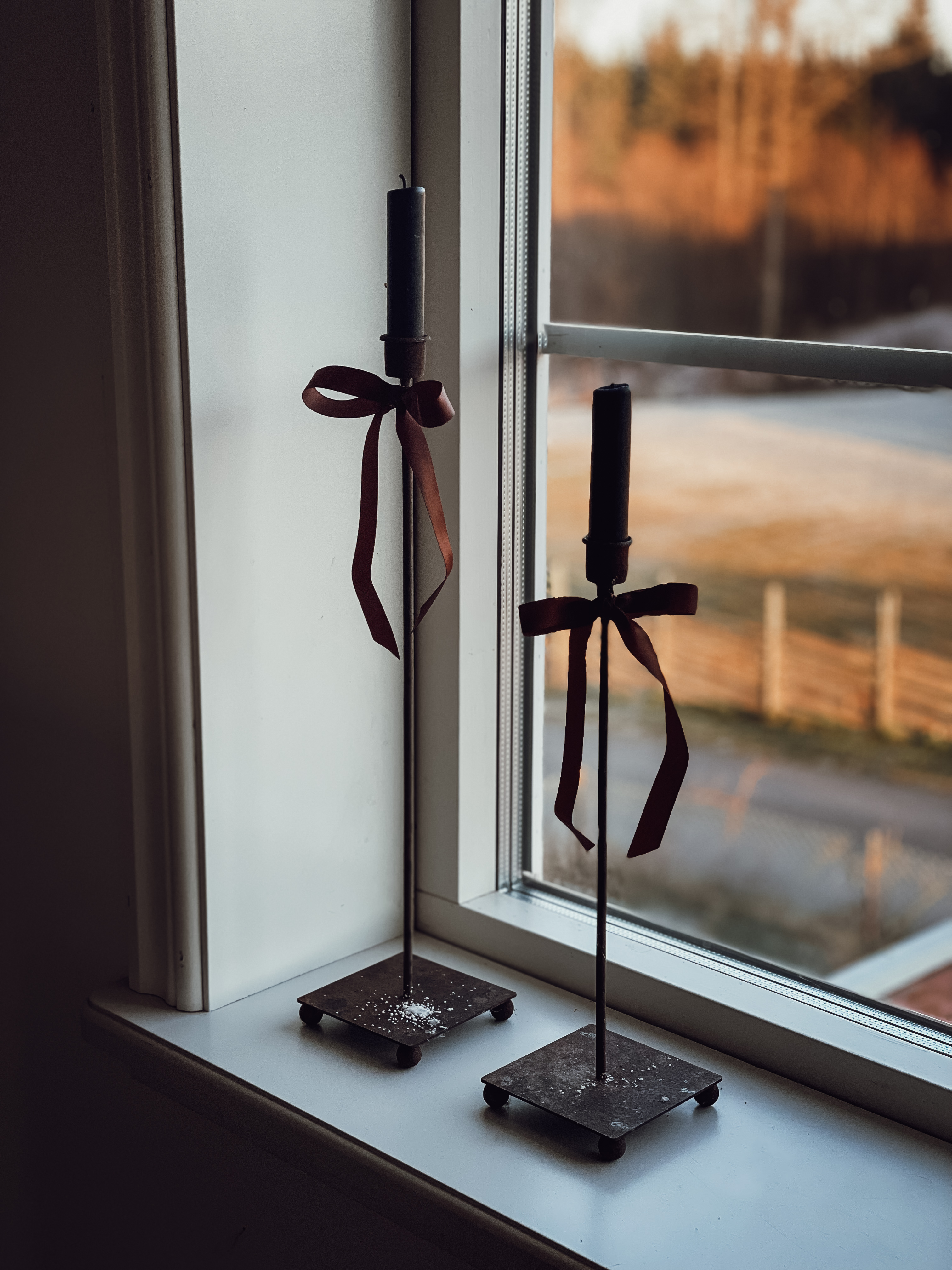 Rostig Ljusstake 30 cm