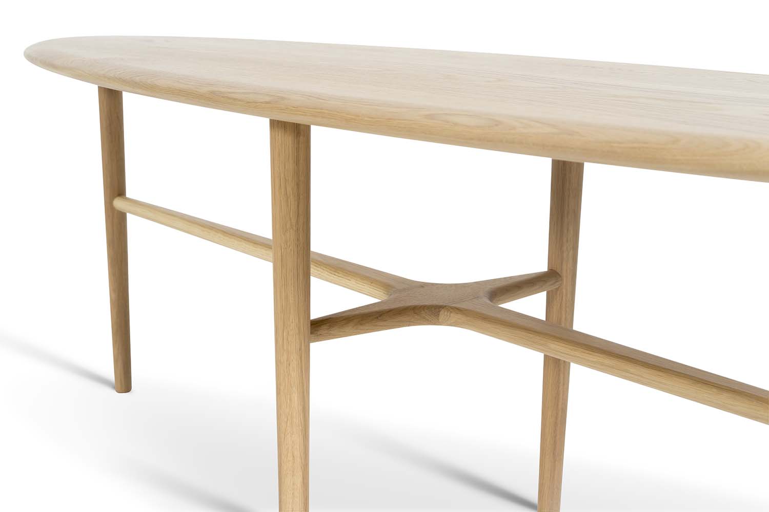 Crest Oval Coffee table 150 - 4