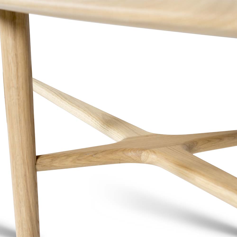 Crest Oval Coffee table 150 - 5