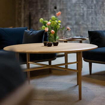 Crest Round Coffee Table 100