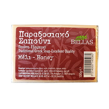 olivtvål, Traditional Greek honey oil soap 100g