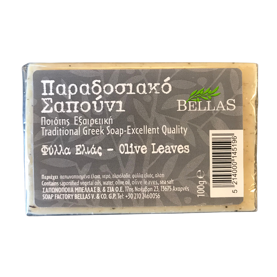 olivtvål, Traditional Greek olive leaves ,olivoil soap 100g