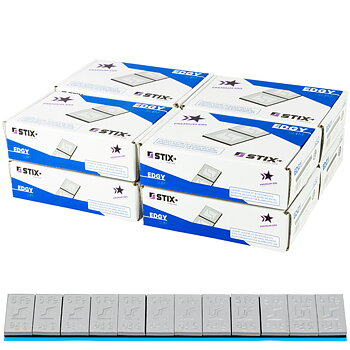 Klistervikt EDGY Grå  i Fe   12x5g - 24 kg