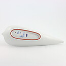 Stig Lindberg (1950s) Leaf Faience Dish with Colorful Decor 32 cm #21