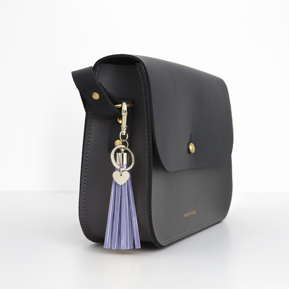 Lavender Tassel Reflector - 2
