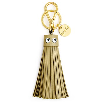 Soft Tassel Reflector, Eye See You - Marigold