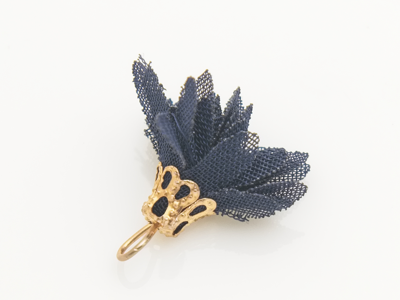 Mini tassel - mörkblå