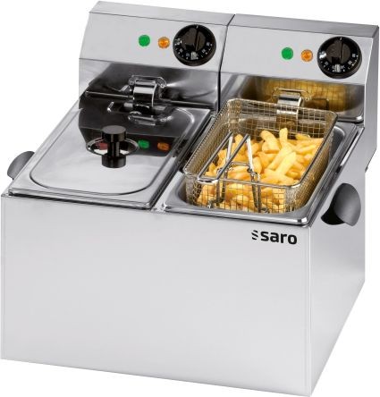 Fritös 2x4 liter - PROFRI 