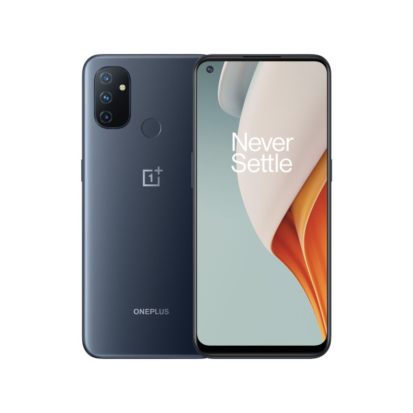 OnePlus Nord N100 Dual Sim 64GB - 1 År Garanti Begagnad i Nyskick - Midnight Frost