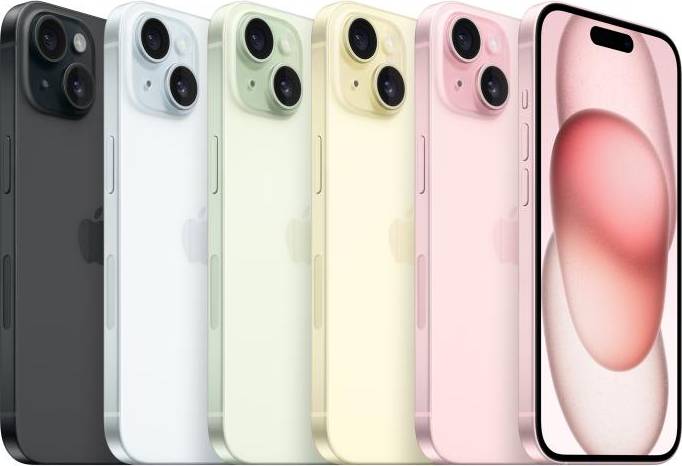 iPhone 15 128GB - 1 År Garanti Begagnad - Svart
