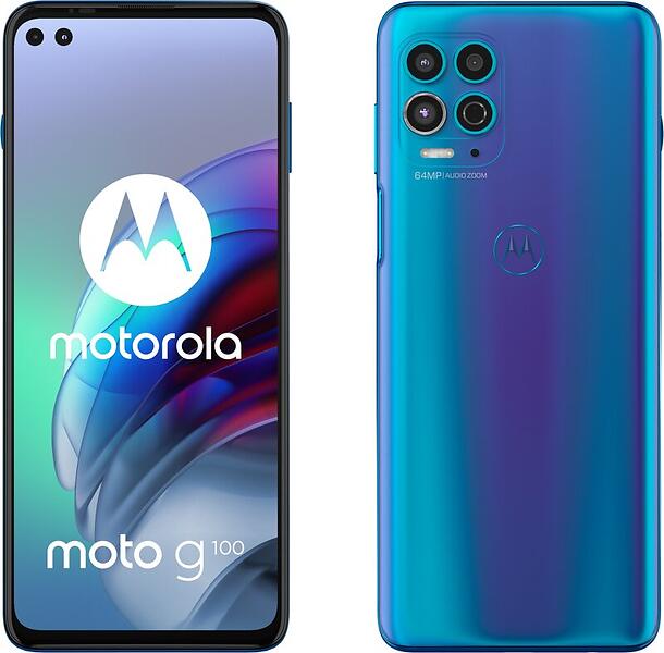 Motorola Moto G100 128GB Dual Sim - 2 År Garanti Begagnad - Grå