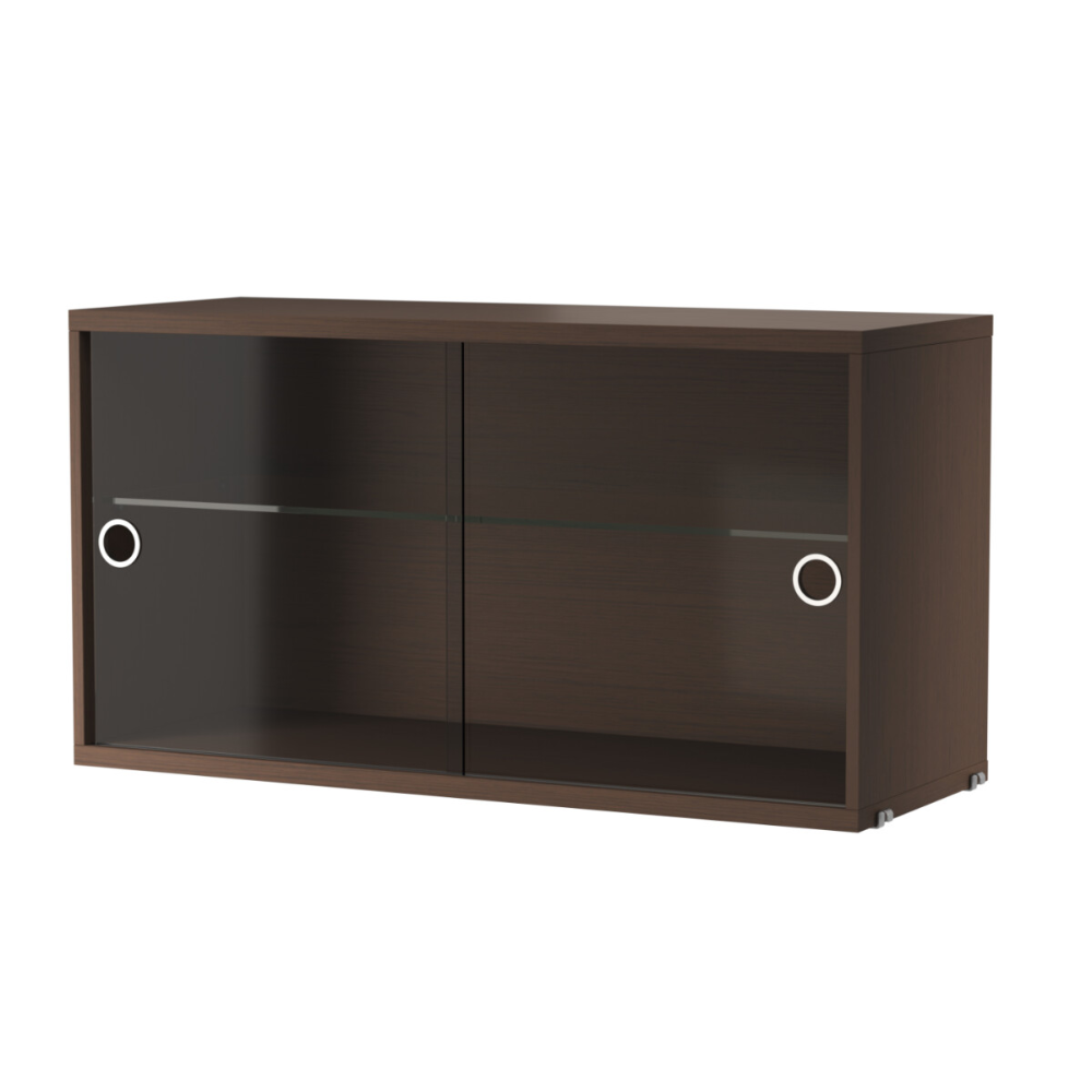 String cabinet with slidingdoors glas 78x30cm - 10