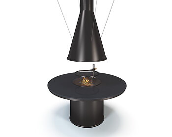 Inomhusgrill APPETITE (Svart)