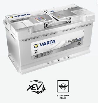 Varta Start-Stop Plus AGM batteri  A5 12 V 95 Ah CCA 850 A (EN)