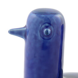 Sylvia Leuchovius (1960s) Blue Modern Bird 13 cm